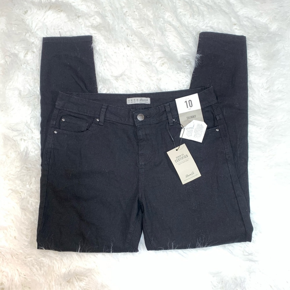 Black Super Stretch Skinny Jeans